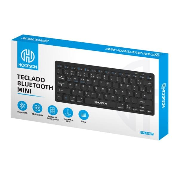 TECLADO BLUETOOTH TPC-078BT HOOPSON - Imagem 2