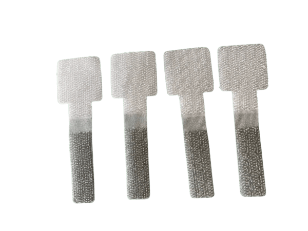 Abraçadeira Velcro com adesivo para fixação 20pc