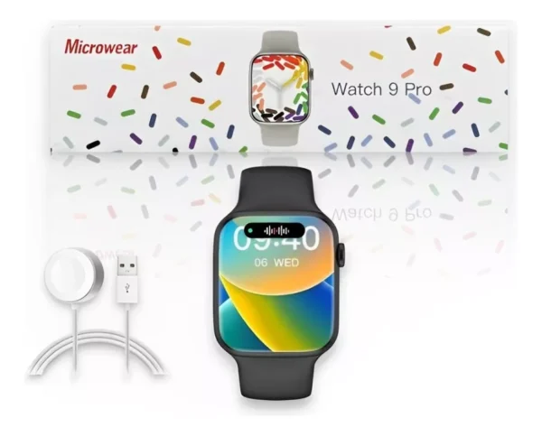 Relogio Smartwatch W29 Pro Original Serie 9 Android Ios Nfc