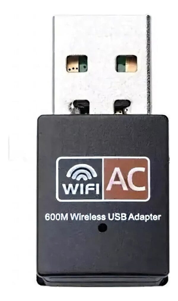 Usb Wifi Adaptador 5ghz 600mbps Wireless 5g Ac Receptor