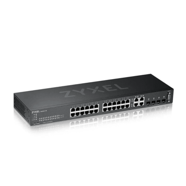 Switch Zyxel GS2220 - 24 Portas Gigabit - 4x Combo SFP/RJ-45 - Layer 2 - Gerenciável - MPN: GS2220-28