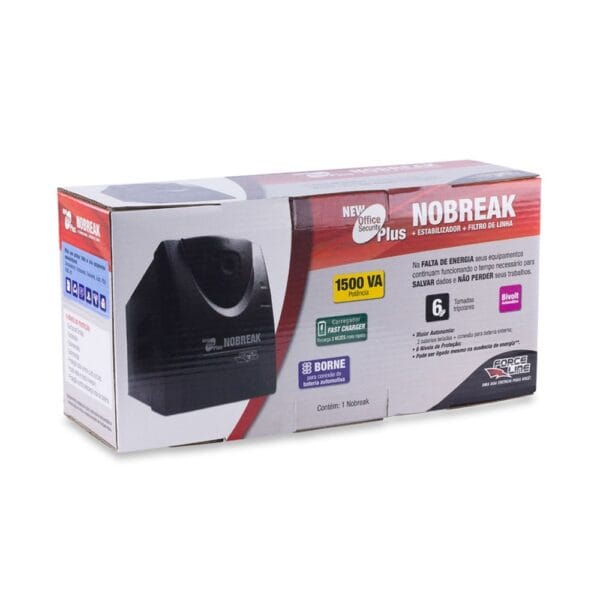 Nobreak UPS Max Security 700VA Bivolt – Proteção para Equipamentos Eletrônicos - Imagem 2
