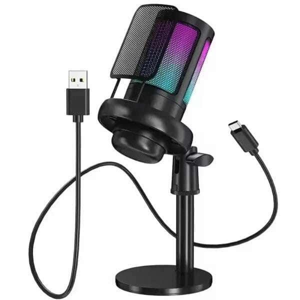 MICROFONE RGB USB CHOICE