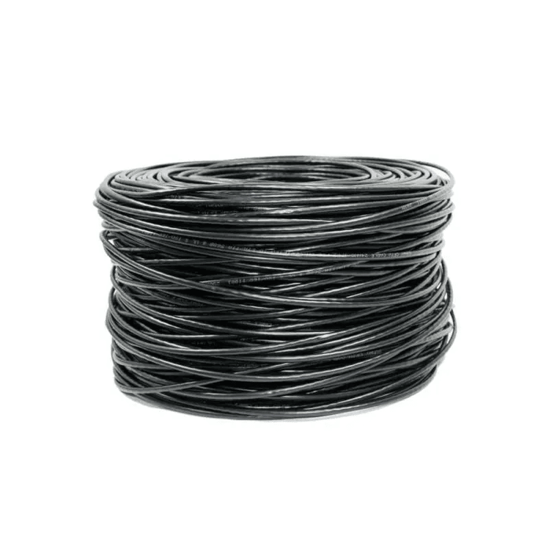 Cabo CFTV Preto 300m CFTV300 – Conector para Câmeras de Segurança - Imagem 2