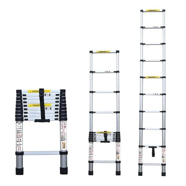 Escada Telescopica Aluminio Fortt 2.6m