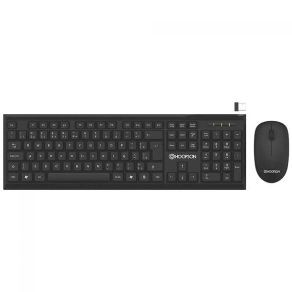 KIT TECLADO E MOUSE TPC-077KS SEM FIO HOOPSON