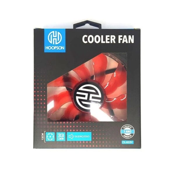 Cooler com 33 LEDS Silencioso Hoopson CL-033 - Imagem 2