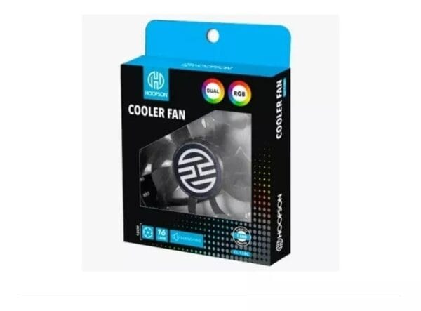 Cooler Hoopson CL-130C 12cm Silencioso com 16 LEDs RGB