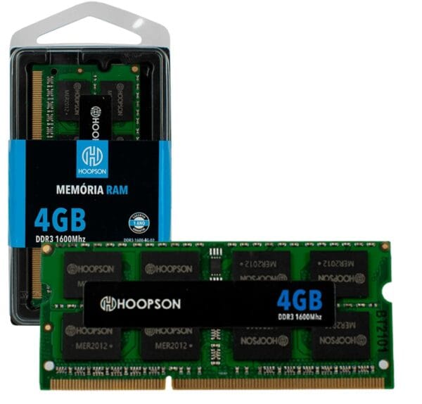 MEMORIA DDR3 4G 1600 SODIMM 204 VIAS HOOPSON - Imagem 3