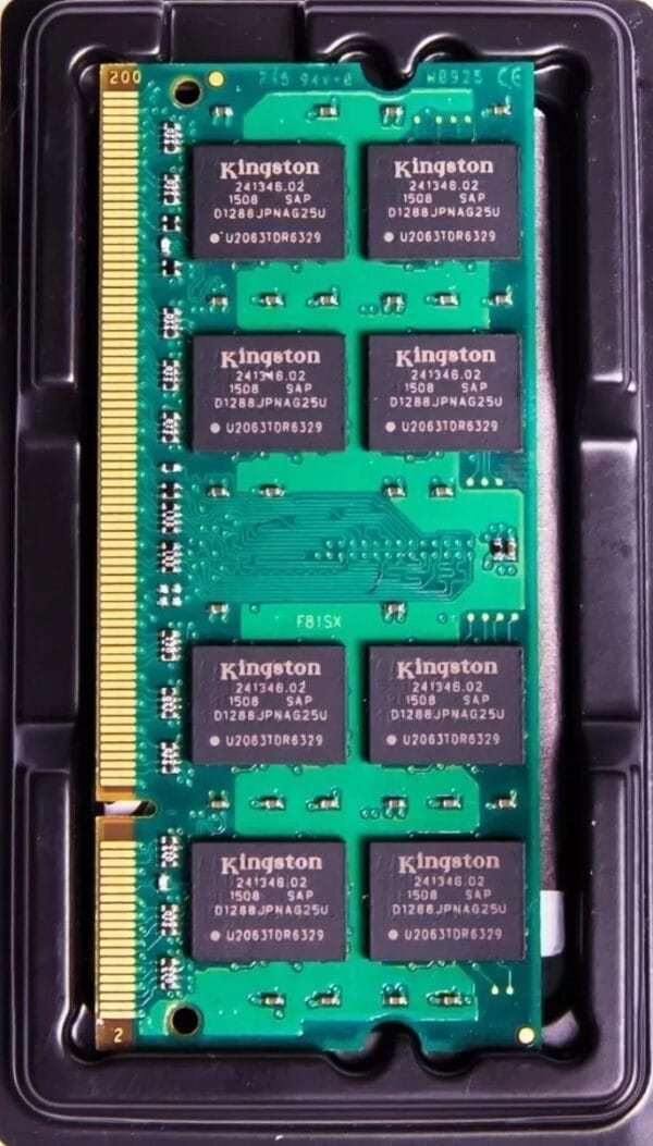 MEMORIA RAM DDR3 1333 KINGSTON NOTE - Imagem 2