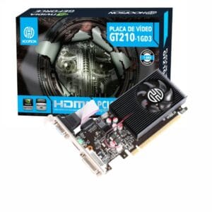 GT210-1GD3 - Placa de vídeo GDDR3 - 1GB