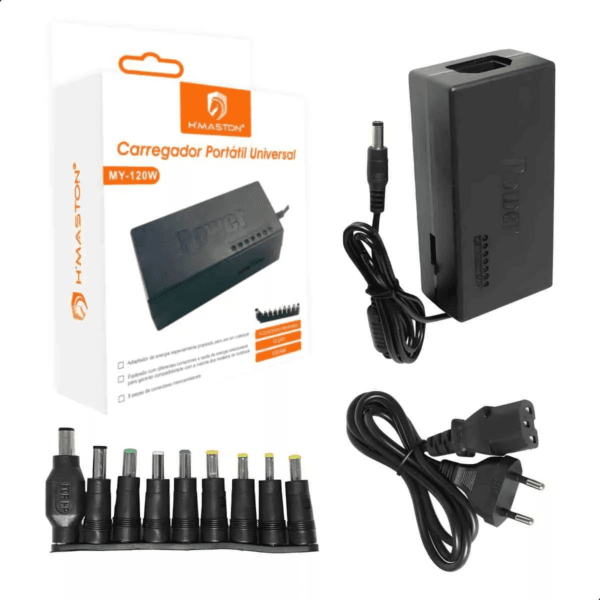FONTE UNIVELSAL PARA NOTEBOOK MY-120W HMASTON - Imagem 2
