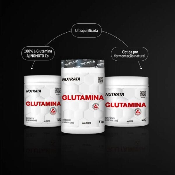 Glutamina Up Day 150g Nutrata – L-Glutamina Pura AJINOMOTO - Imagem 2