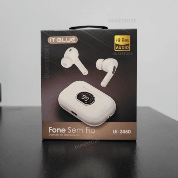 FONE DE OUVIDO SEM FIO BT IT-BLUE LE-2450 - Imagem 2