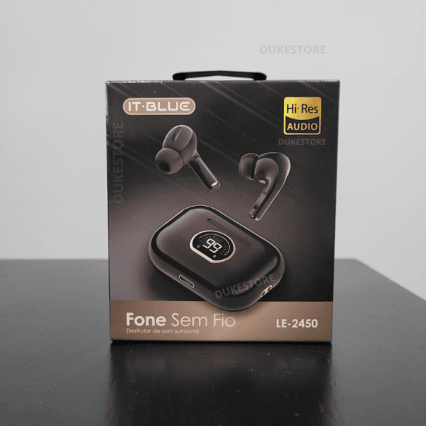 FONE DE OUVIDO SEM FIO BT IT-BLUE LE-2450 - Imagem 3