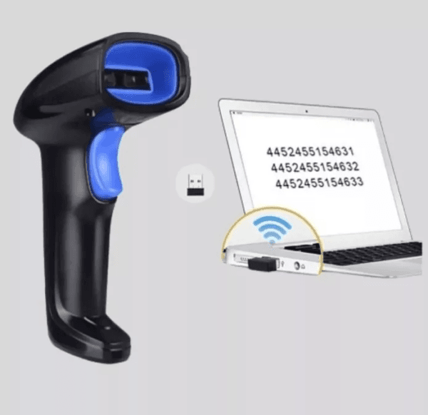 LEITOR DE CODIGO DE BARRAS KP-1018 SEM FIO - Imagem 2