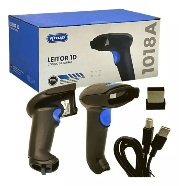 LEITOR DE CODIGO DE BARRAS KP-1018 SEM FIO