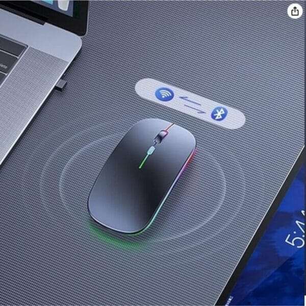 Mouse Ergonomico Rgb Sem Fio Ag-690 Altomex - Imagem 3