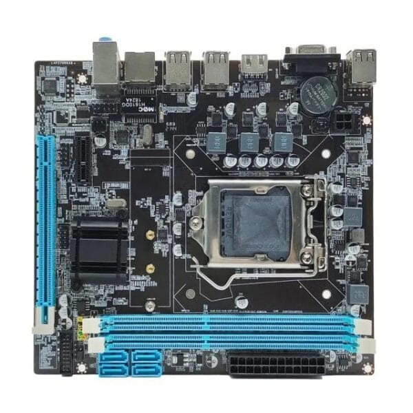 Placa-mãe Bluecase BMBH61-G2H-M2 Micro-ATX DDR3 – HDMI, VGA, M.2 NVMe, LAN 10/100