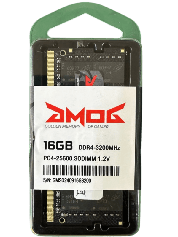 MEMORIA RAM NOT DDR4-3200MHz GMOC32S4 16gb