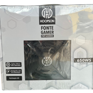 FONTE GAMER HOOPSON 650WS FTN-650WS