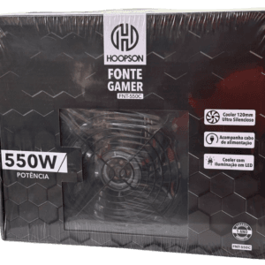 FONTE GAMER HOOPSON  550W FNT-550C