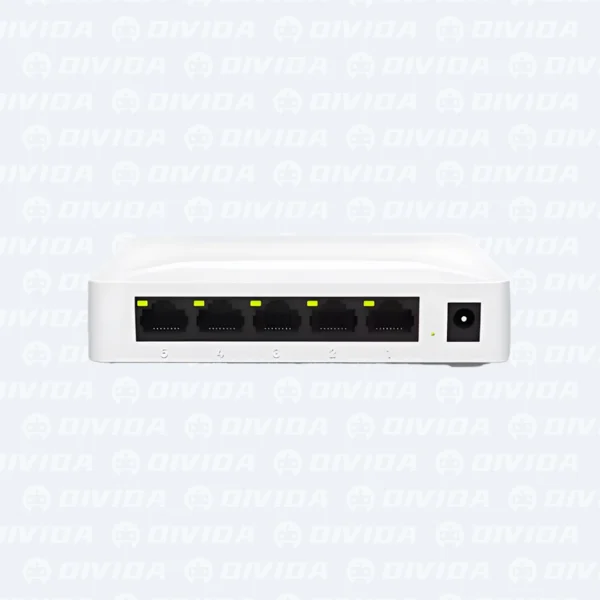 5 Portas Switch de Mesa 10/100/1000Mbps OI-PIX003 - Imagem 2