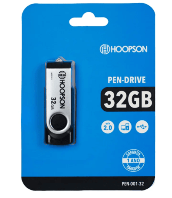 PEN DRIVE 32GB HOOPSON PEN-32GB-H
