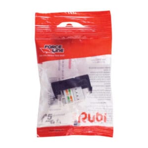 MODULO TOMADA REDE RJ-45 CAT-5E PRETO