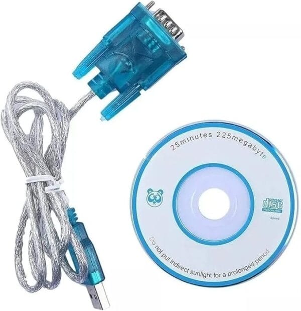 Cabo Adaptador Serial Rs232 Db9 X Usb