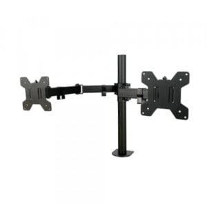 SUPORTE DE MESA ERGO FLEXY PARA DOIS MONITORES ARTICULADO 12" A 32" BLUECASE PN: BSMT02-2 - ATE 8+8KG / VESA / TRI-ARTIC