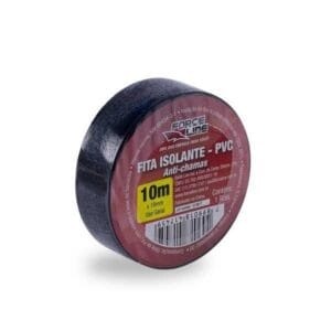 FITA ISOLANTE PRETA 10M 0,13X18MM USO GERAL