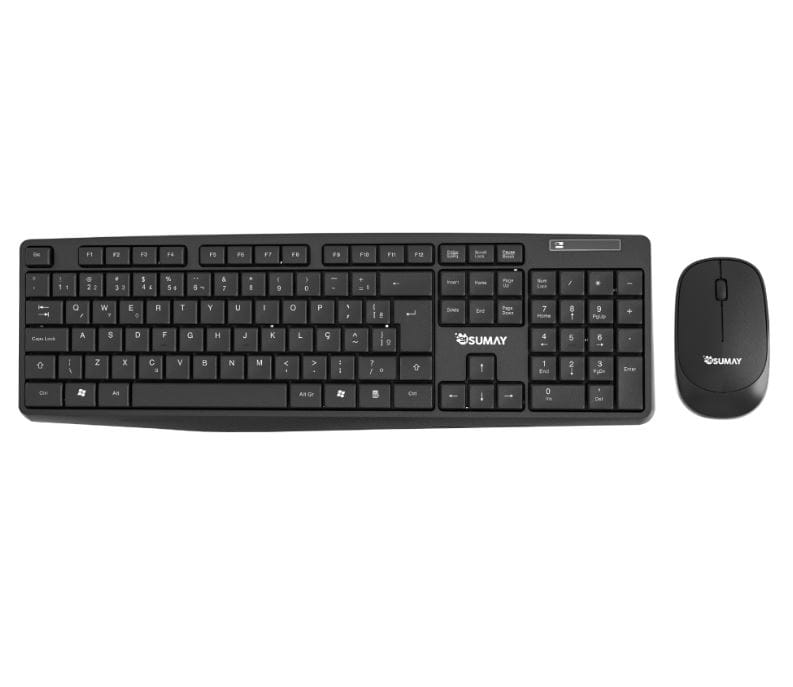 KIT TECLADO E MOUSE S/ FIO SM - KTM1308