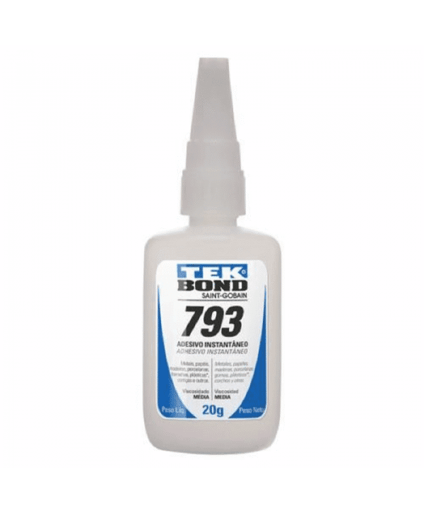 Cola Super Bonder Ultra Forte Multiuso 20g Tekbond Cor Incolor