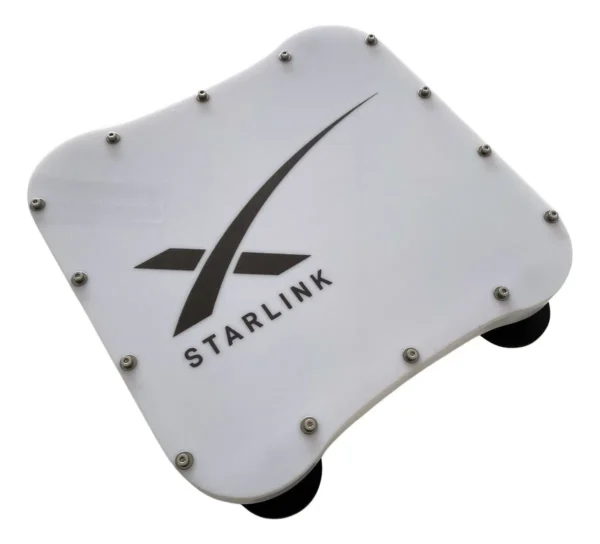 Case Starlink Mini, Base + Ímãs 66mm Neodímio Emborrachados