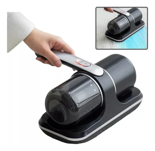 Aspirador Portátil Anti-ácaro Esterilização Luz Uv Sem Fio