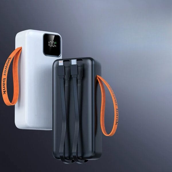 Carregador Portátil Power Bank Grande 50000mah Turbo 22.5W PD Rápido AGOLD BTE-61 - Imagem 2