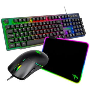 Kit Teclado, Mouse e Mousepad Gamer Naja Viper Pro