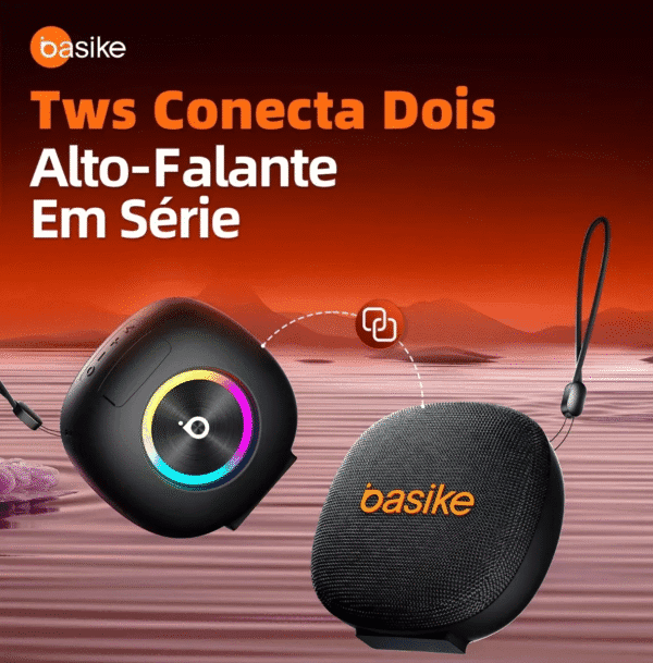 Caixa de Som Bluetooth Basike 15W RGB - Imagem 2