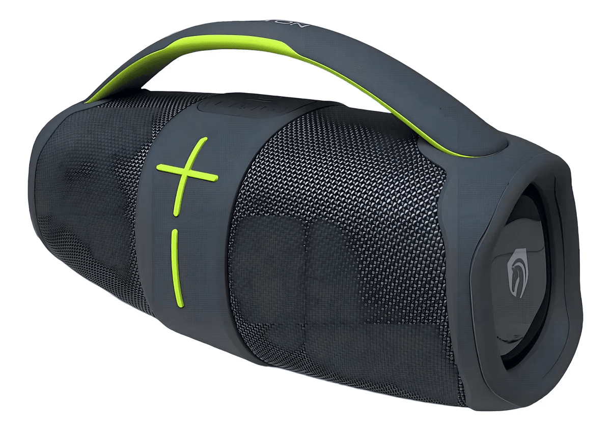 Caixa de Som Bluetooth H'maston à Prova d’Água Cinza