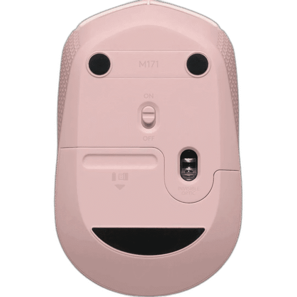 MOUSE S/FIO LOGITECH M170 ROSE - Imagem 4