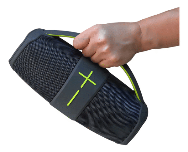 Caixa de Som Bluetooth H'maston à Prova d’Água Cinza - Imagem 3