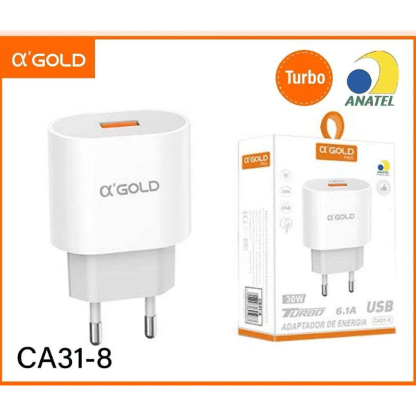 Adaptador de Energia a’Gold CA31-8 30W USB - Imagem 2