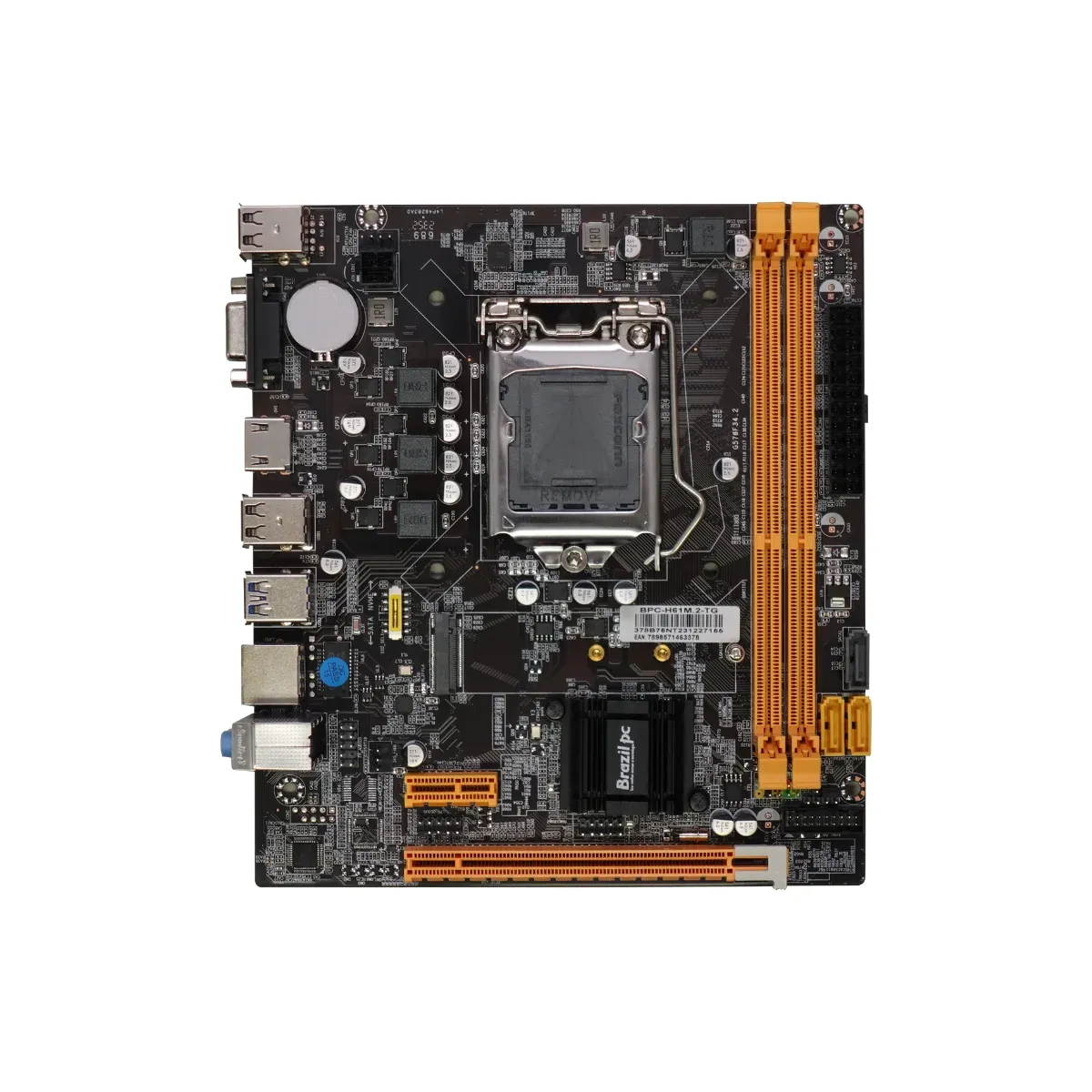 Placa-Mãe Intel H61 Micro ATX - Imagem 2