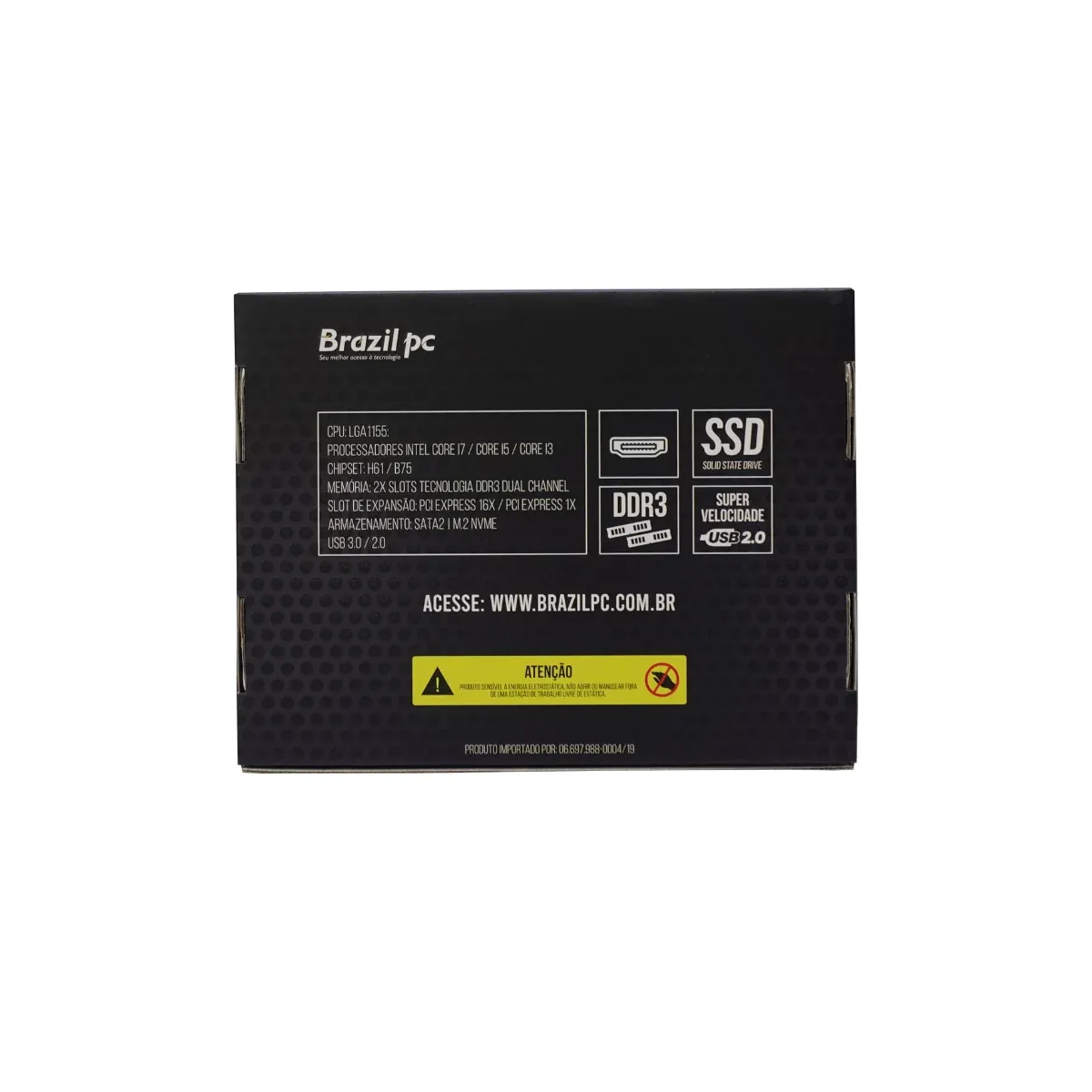 Placa-Mãe Intel H61 Micro ATX - Imagem 6