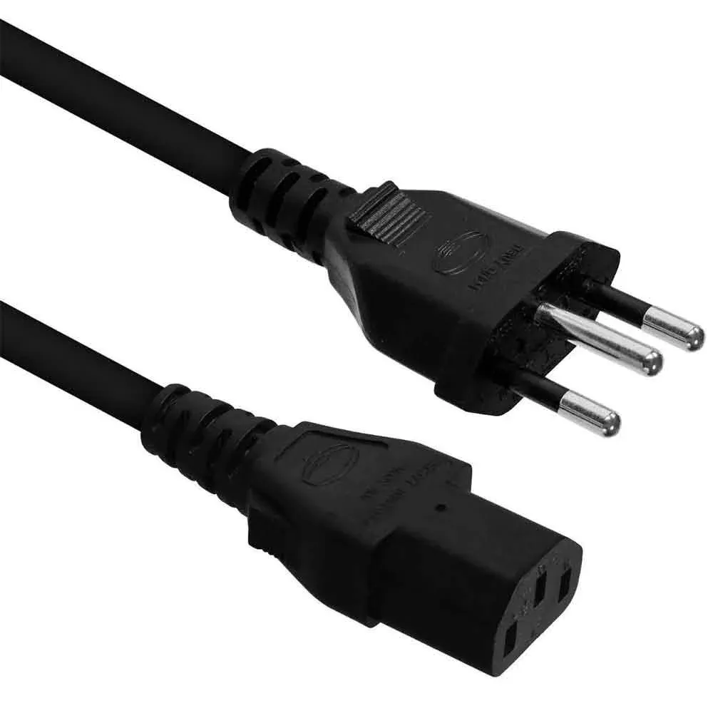 Cabo de Força Padrão OEM para Monitor e Gabinete - Imagem 2