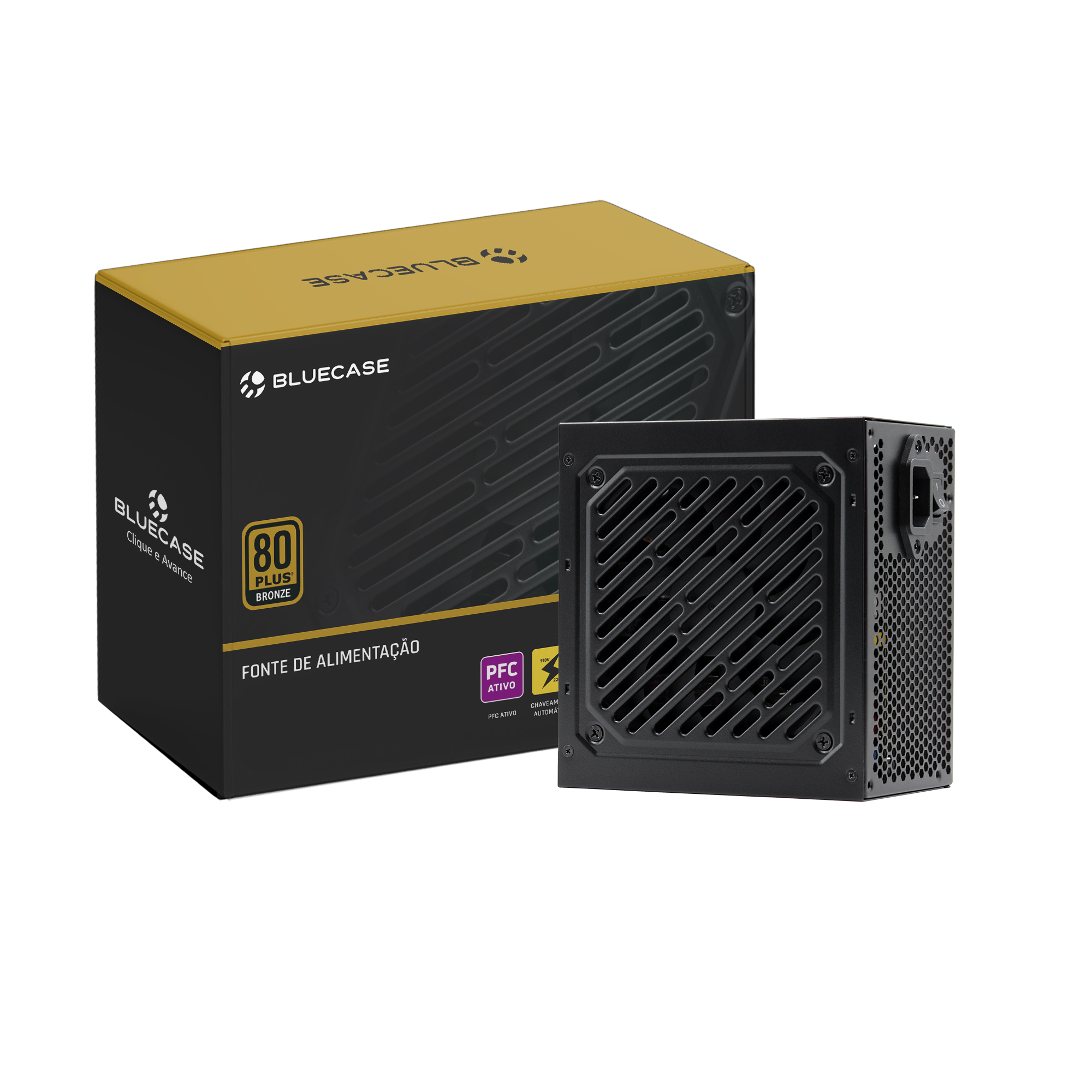 Fonte 600W 80 Plus Bronze EZ8898B-600 ATX