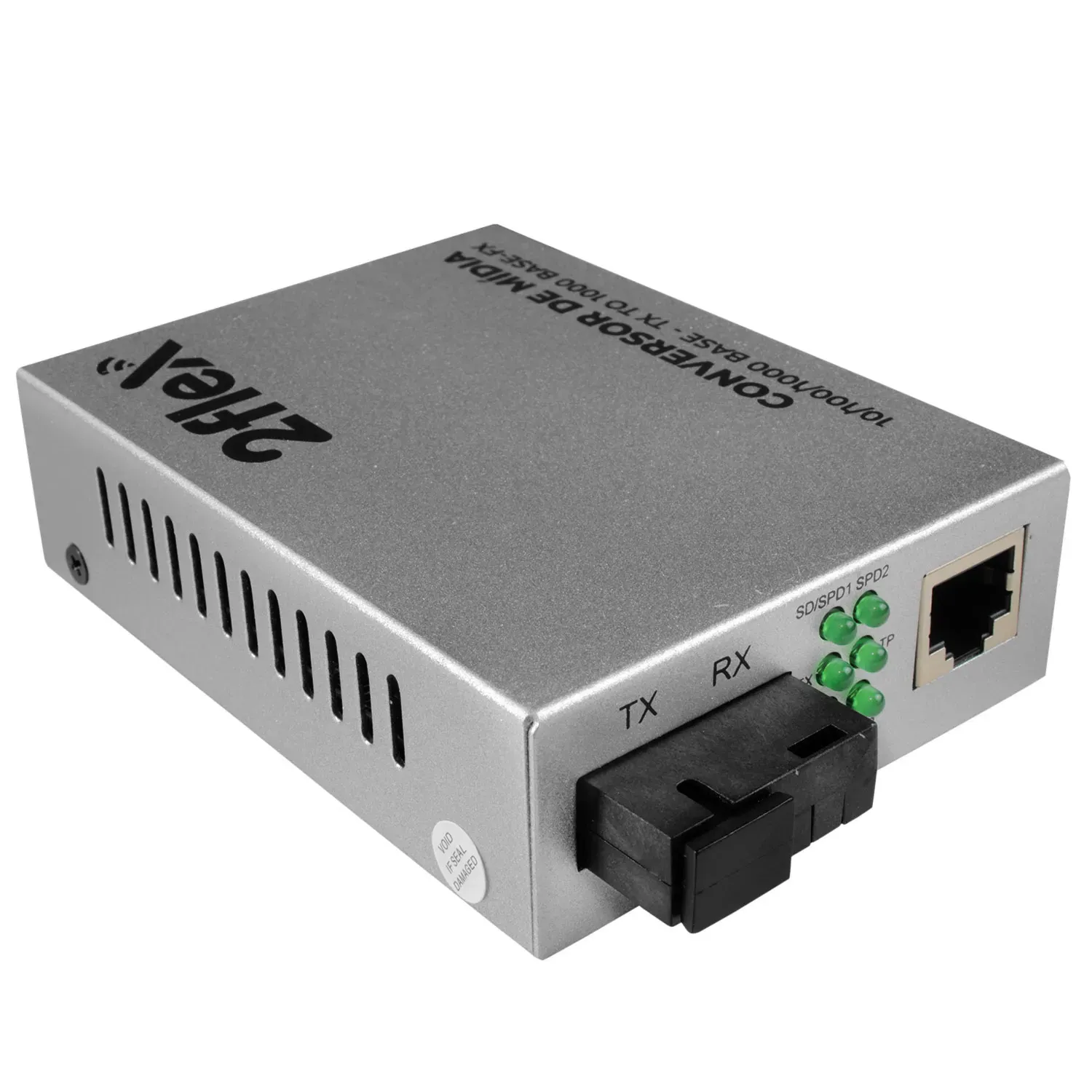 Conversor de Mídia Gigabit 2Flex SC Monomodo 10km Lado B - Imagem 3