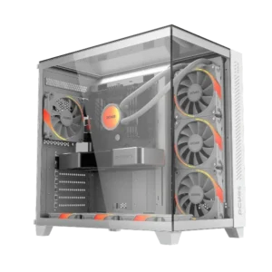 Gabinete Gamer PCYES Forcefield Max White Ghost