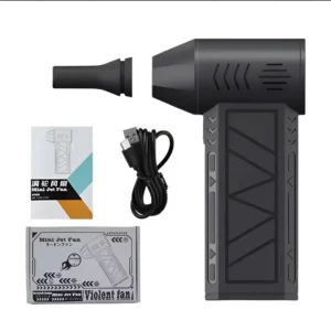 Soprador Ventilador Turbo Jet Portátil 130W